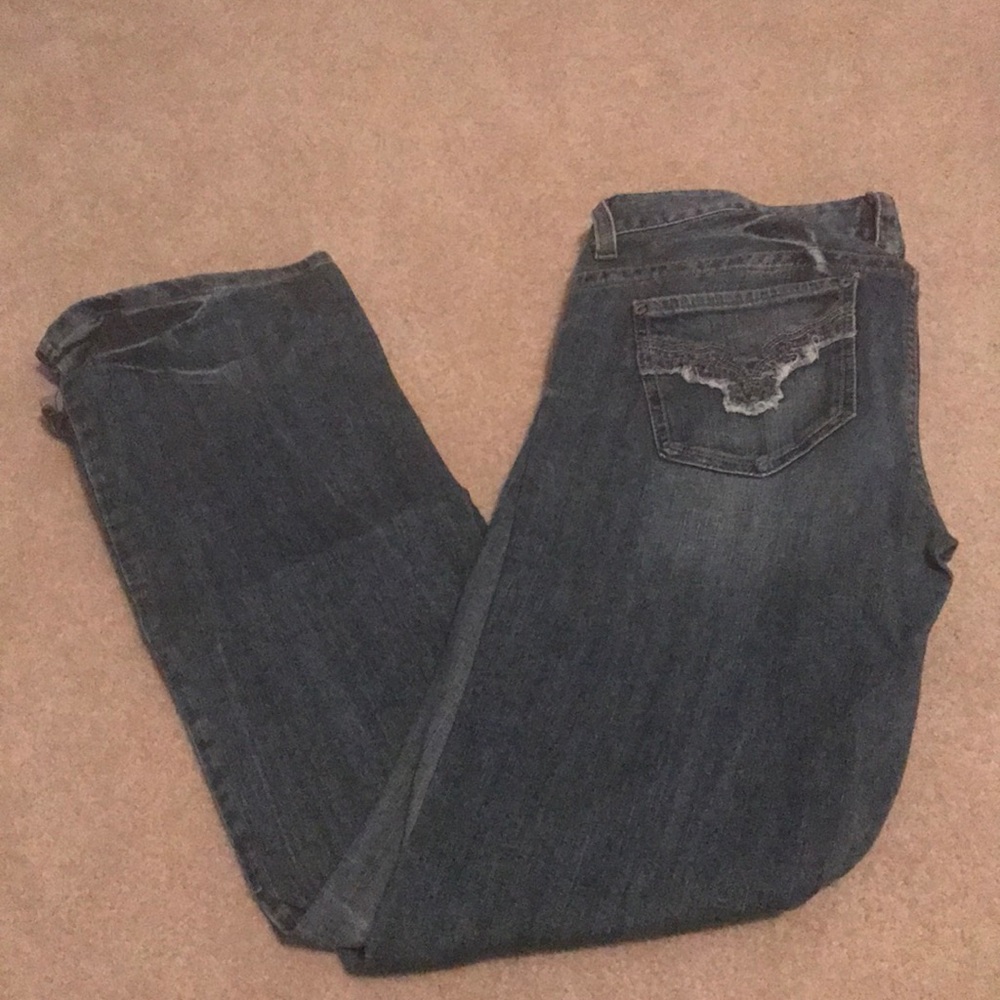euc Guess Dare devil  Boot Cut